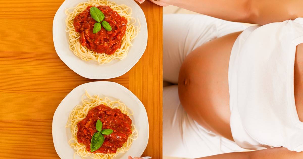 Eating for two